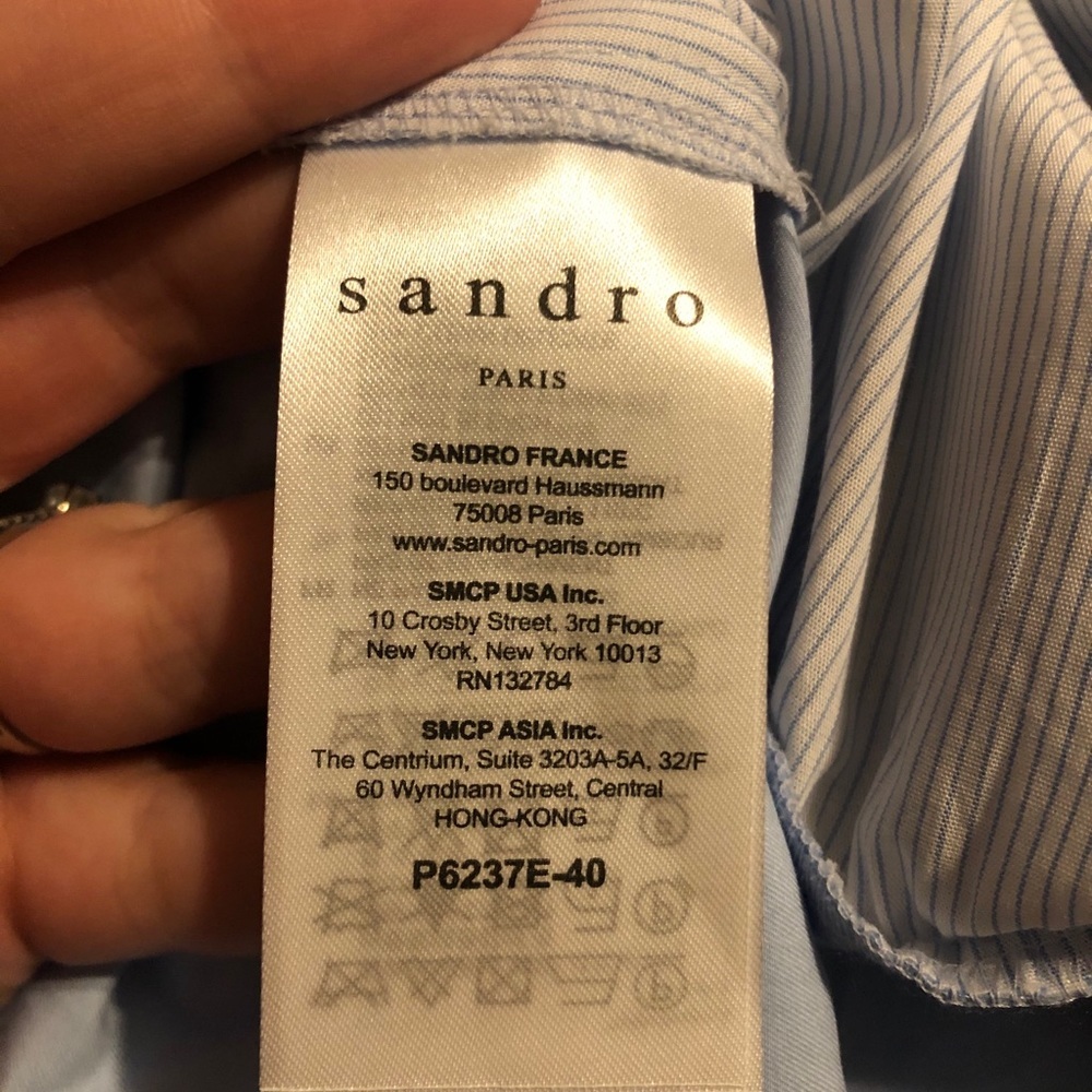 Sandro Rosalyn Jumpsuit shorts - Picture 3 of 5